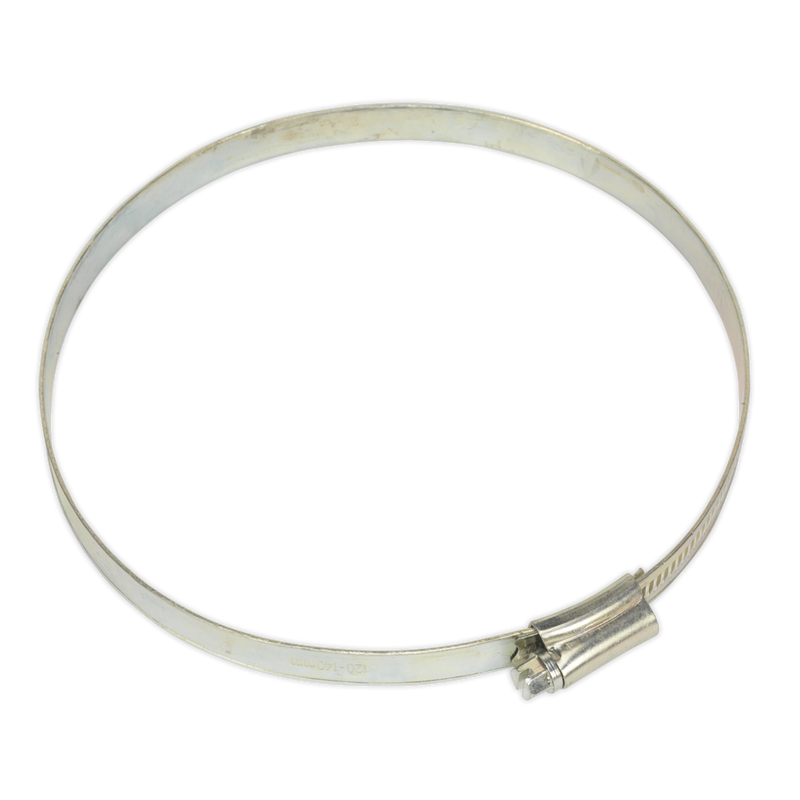 Sealey SHC6 120-140mm Zinc Plated Hose Clip - Pack of 10