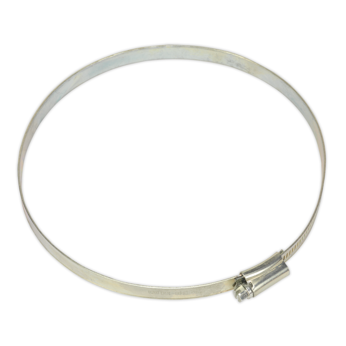 Sealey SHC7 140-160mm Zinc Plated Hose Clip - Pack of 10