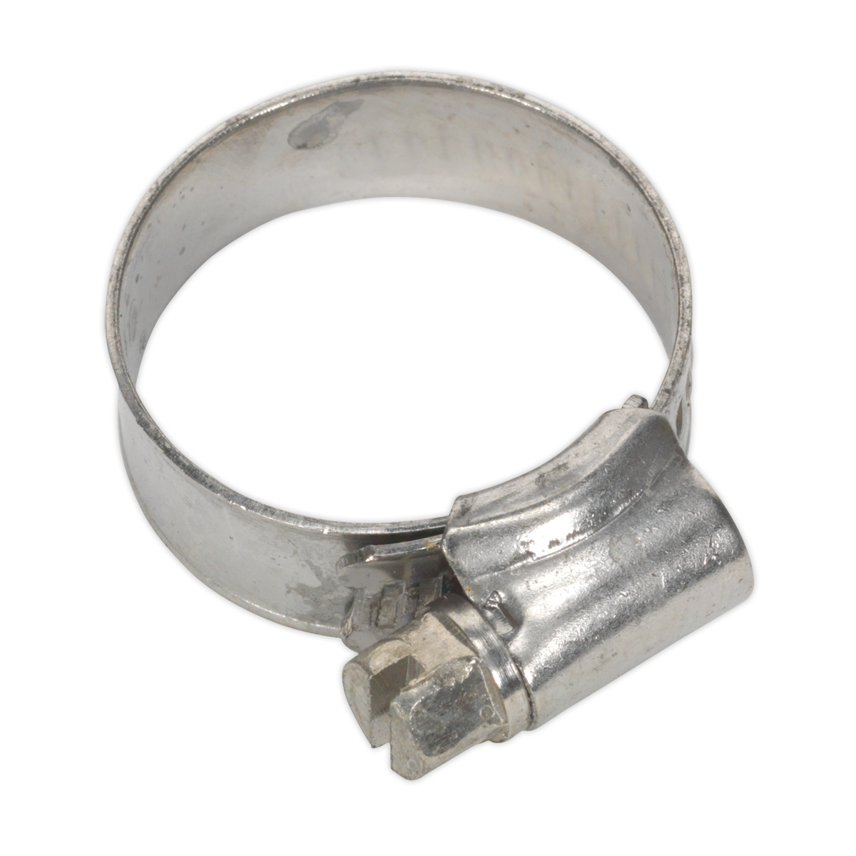 Sealey SHCSS0 16-27mm Stainless Steel Hose Clip - Pack of 10