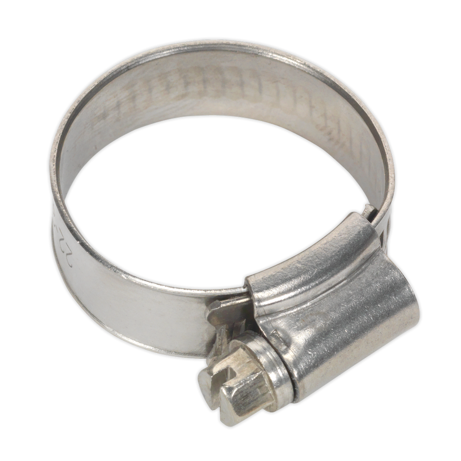 Sealey SHCSS0X 22-32mm Stainless Steel Hose Clip - Pack of 10