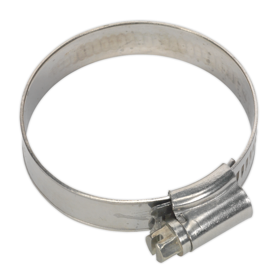 Sealey SHCSS1X 35-51mm Stainless Steel Hose Clip - Pack of 10