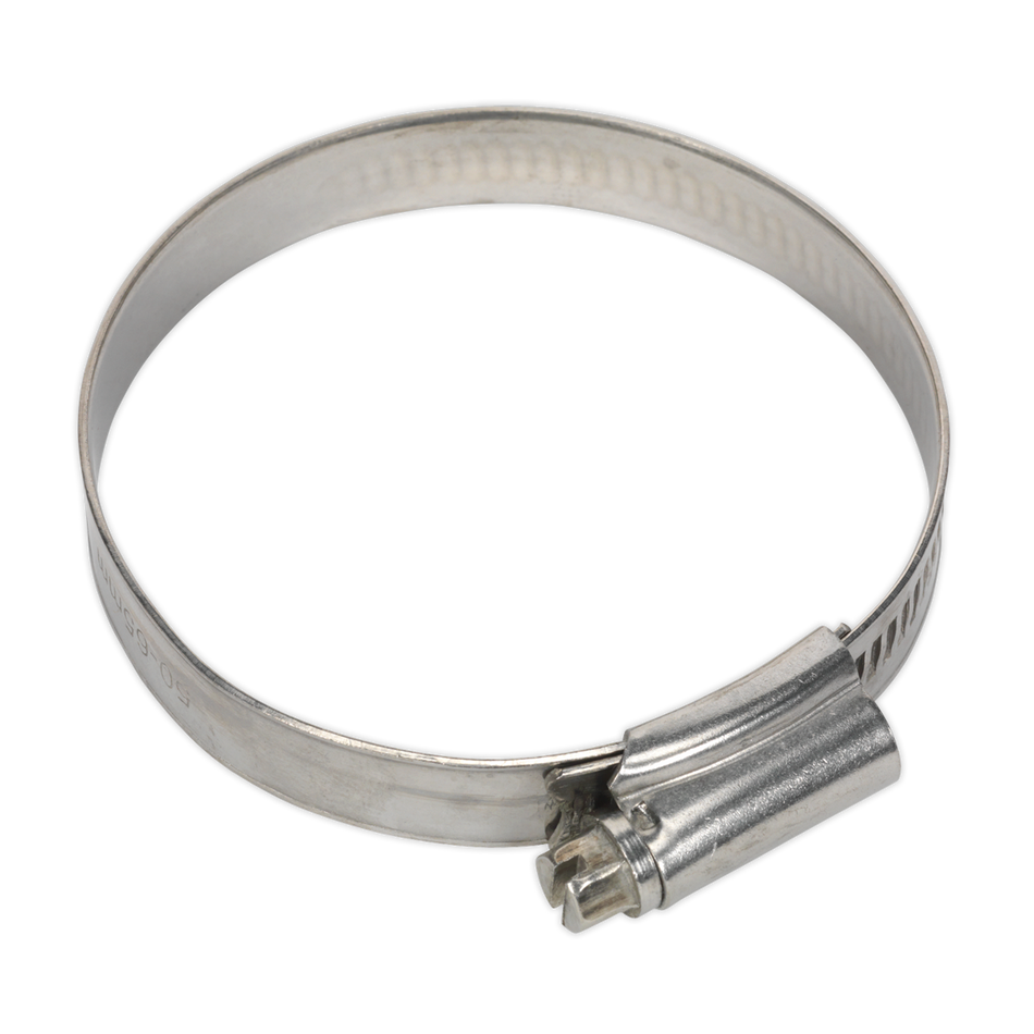 Sealey SHCSS2X 55-64mm Stainless Steel Hose Clip - Pack of 10