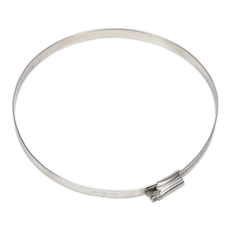 Sealey SHCSS7 150-170mm Stainless Steel Hose Clip - Pack of 5