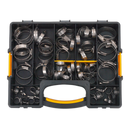 Sealey SHCSS90AC 90pc Stainless Steel Hose Clip Assortment 10-57mm