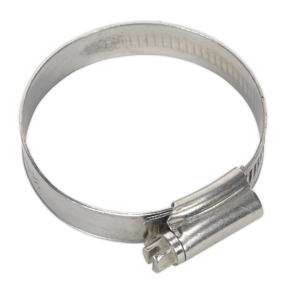 Sealey SHCSSM 38-57mm Stainless Steel Hose Clip - Pack of 10