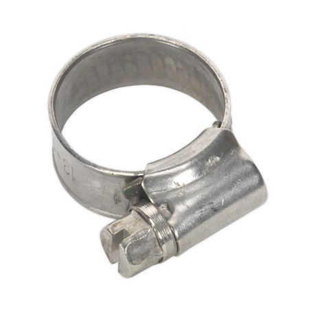 Sealey SHCSSM00 13-19mm Stainless Steel Hose Clip - Pack of 10