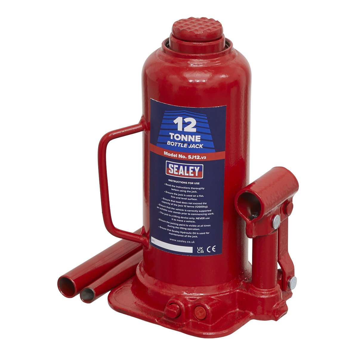 Sealey SJ12 12tonne Bottle Jack