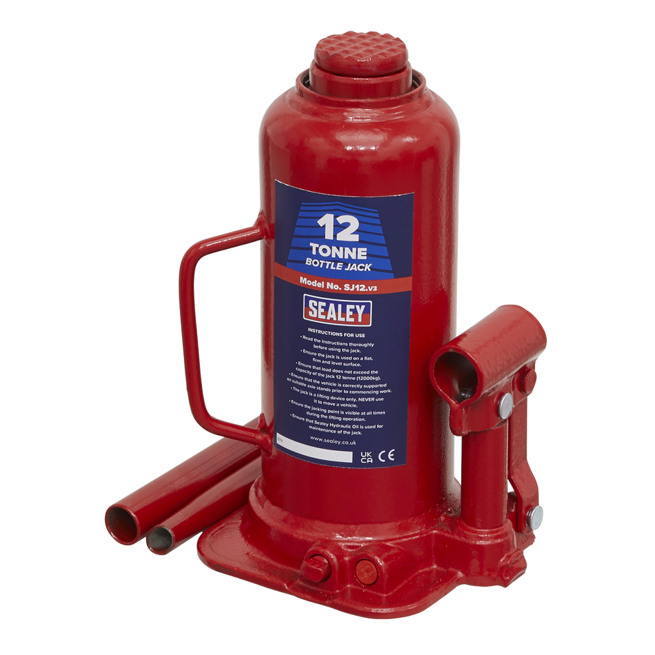 Sealey SJ12 12tonne Bottle Jack