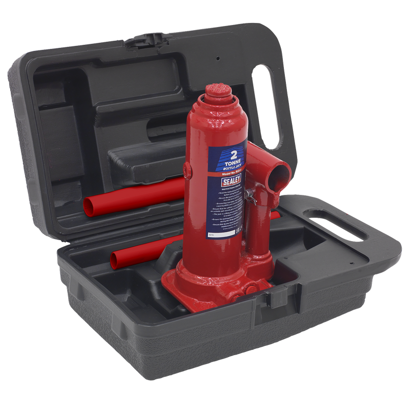 Sealey SJ2BMC 2tonne Bottle Jack with Storage Case