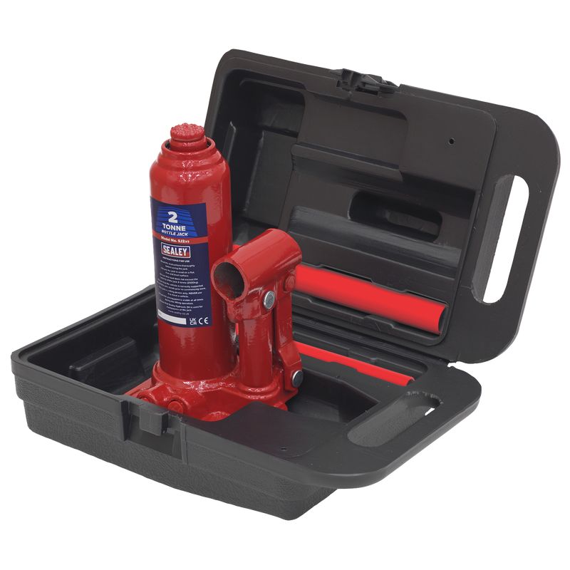 Sealey SJ2BMC 2tonne Bottle Jack with Storage Case