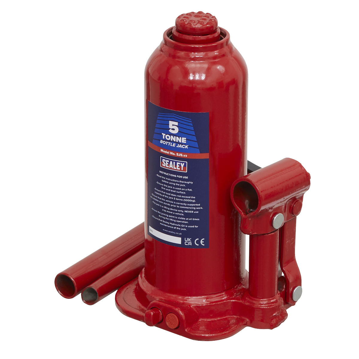 Sealey SJ5 5tonne Bottle Jack