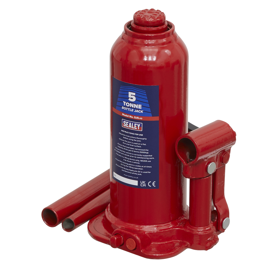 Sealey SJ5 5tonne Bottle Jack