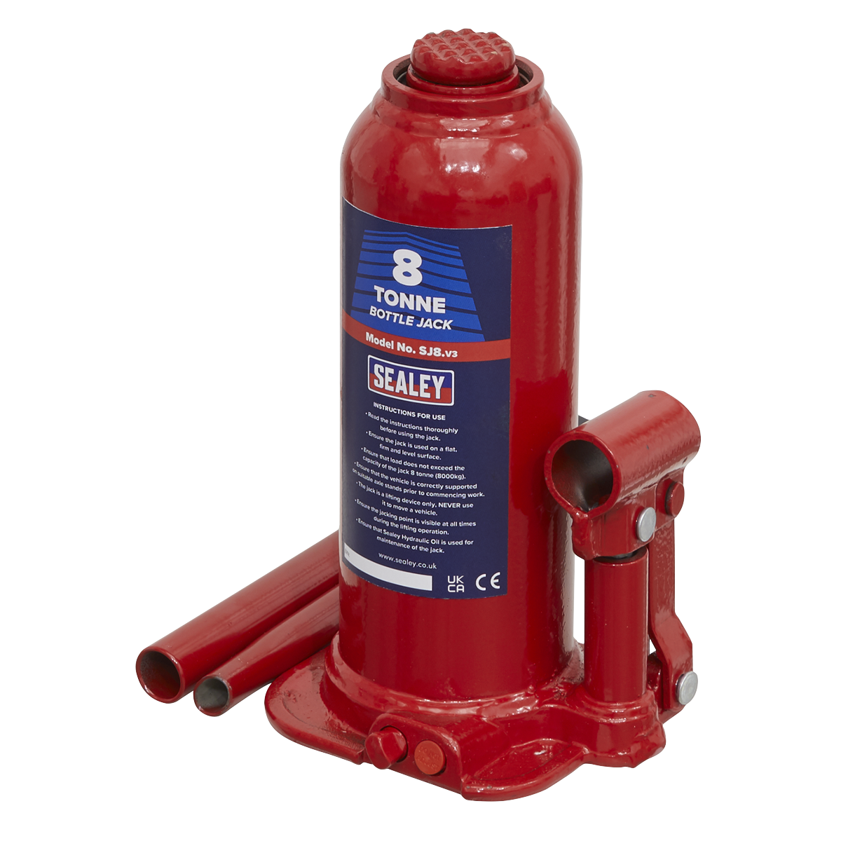 Sealey SJ8 8tonne Bottle Jack
