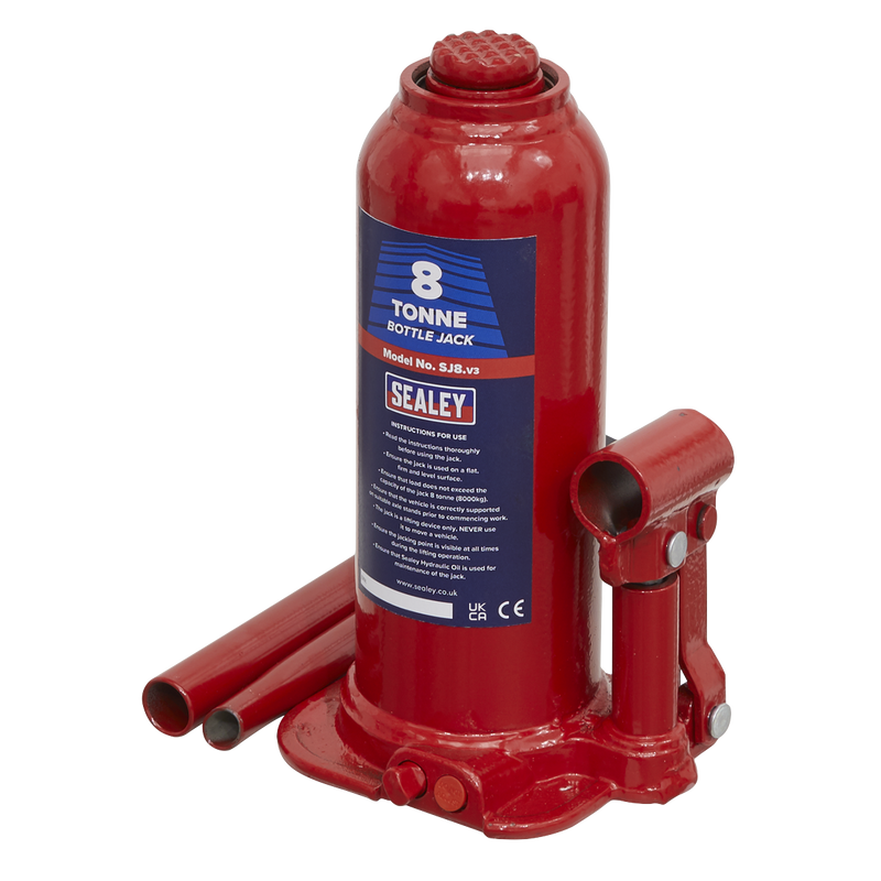 Sealey SJ8 8tonne Bottle Jack