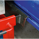 Sealey SJBEX200 2tonne Jacking Beam with 1.6m Extending Arms & Flat Roller Supports