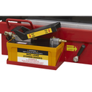 Sealey SJBEX200A 2tonne Air Jacking Beam with 1.6m Extending Arms & Flat Roller Supports