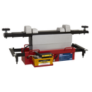 Sealey SJBEX200A 2tonne Air Jacking Beam with 1.6m Extending Arms & Flat Roller Supports