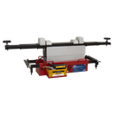 Sealey SJBEX200A 2tonne Air Jacking Beam with 1.6m Extending Arms & Flat Roller Supports