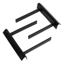 Sealey SJBEX200A 2tonne Air Jacking Beam with 1.6m Extending Arms & Flat Roller Supports