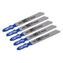 Sealey SJBT118A 92mm 17-24tpi Jigsaw Blade Metal - Pack of 5