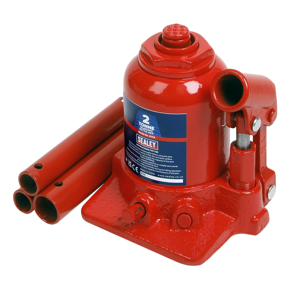 Sealey SJT2 Bottle Jack 2 Tonne Telescopic
