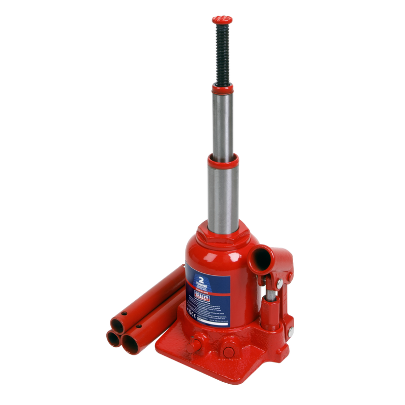 Sealey SJT2 Bottle Jack 2 Tonne Telescopic