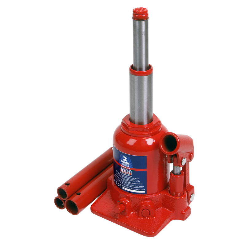 Sealey SJT2 Bottle Jack 2 Tonne Telescopic