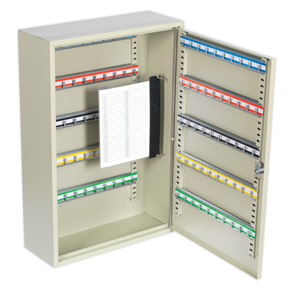 Sealey SKC100D Deep Key Cabinet 100 Key Capacity