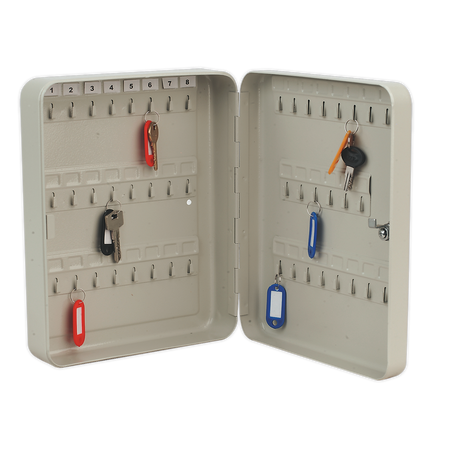 Sealey SKC45 Key Cabinet with 45 Key Tags