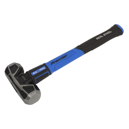Sealey SLHG04 4lb Short Handle Sledge Hammer with Fibreglass Shaft