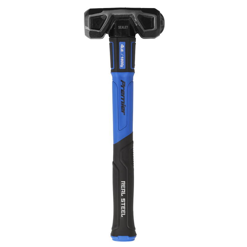 Sealey SLHG04 4lb Short Handle Sledge Hammer with Fibreglass Shaft