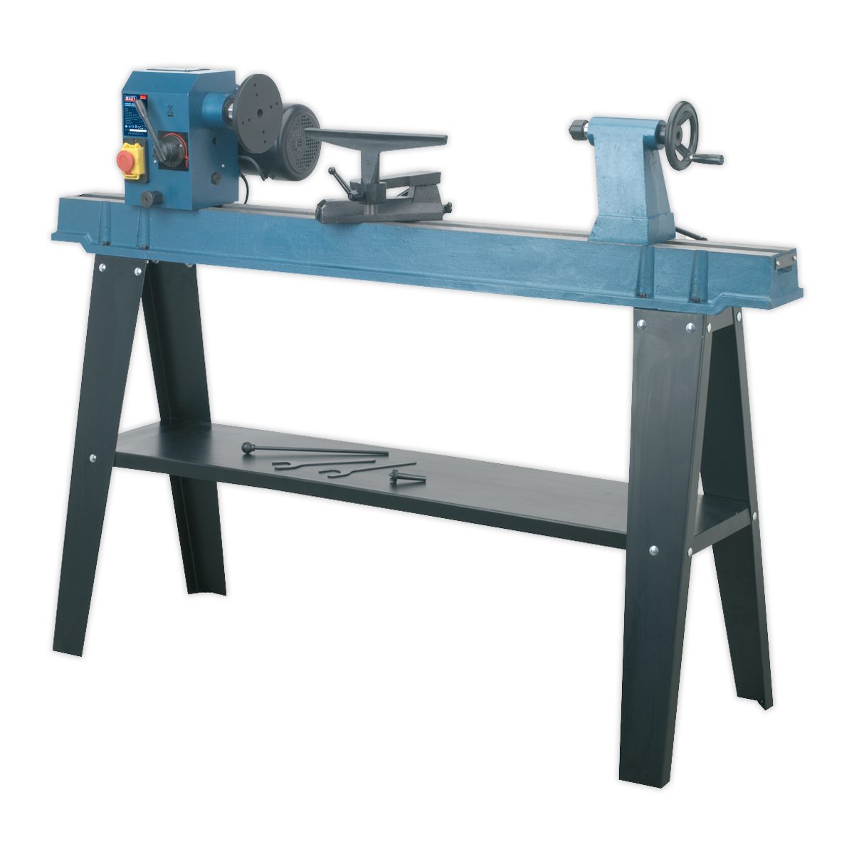 Sealey SM1100 10-Speed Wood Lathe 1100mm Centres