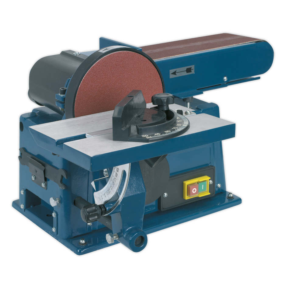 Sealey SM14 915 x 100mm Belt/150mm Disc Sander 500W