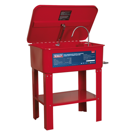 Sealey SM20 50L Workshop Parts Cleaning Tank with Turbo Feature