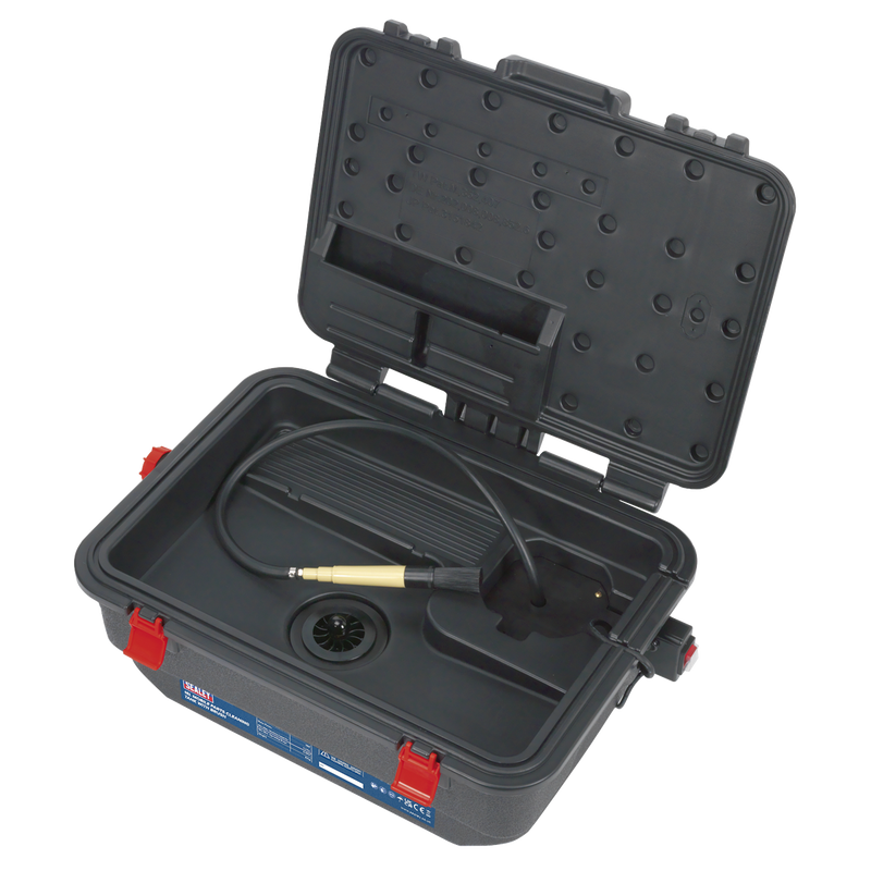 Sealey SM222 16L Mobile Parts Cleaning Tank with Brush