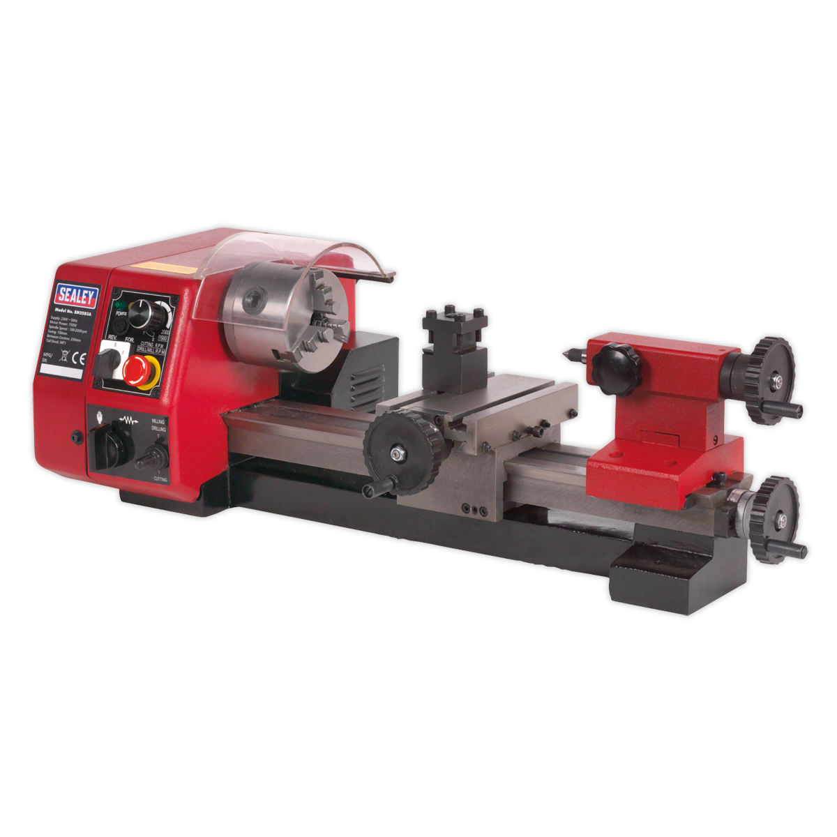 Sealey SM2503A 250mm Metalworking Mini Lathe