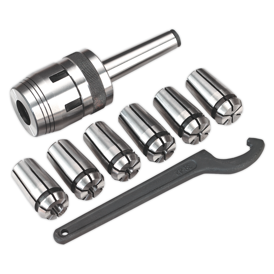 Sealey SM2503MCSET Mill Chuck Set