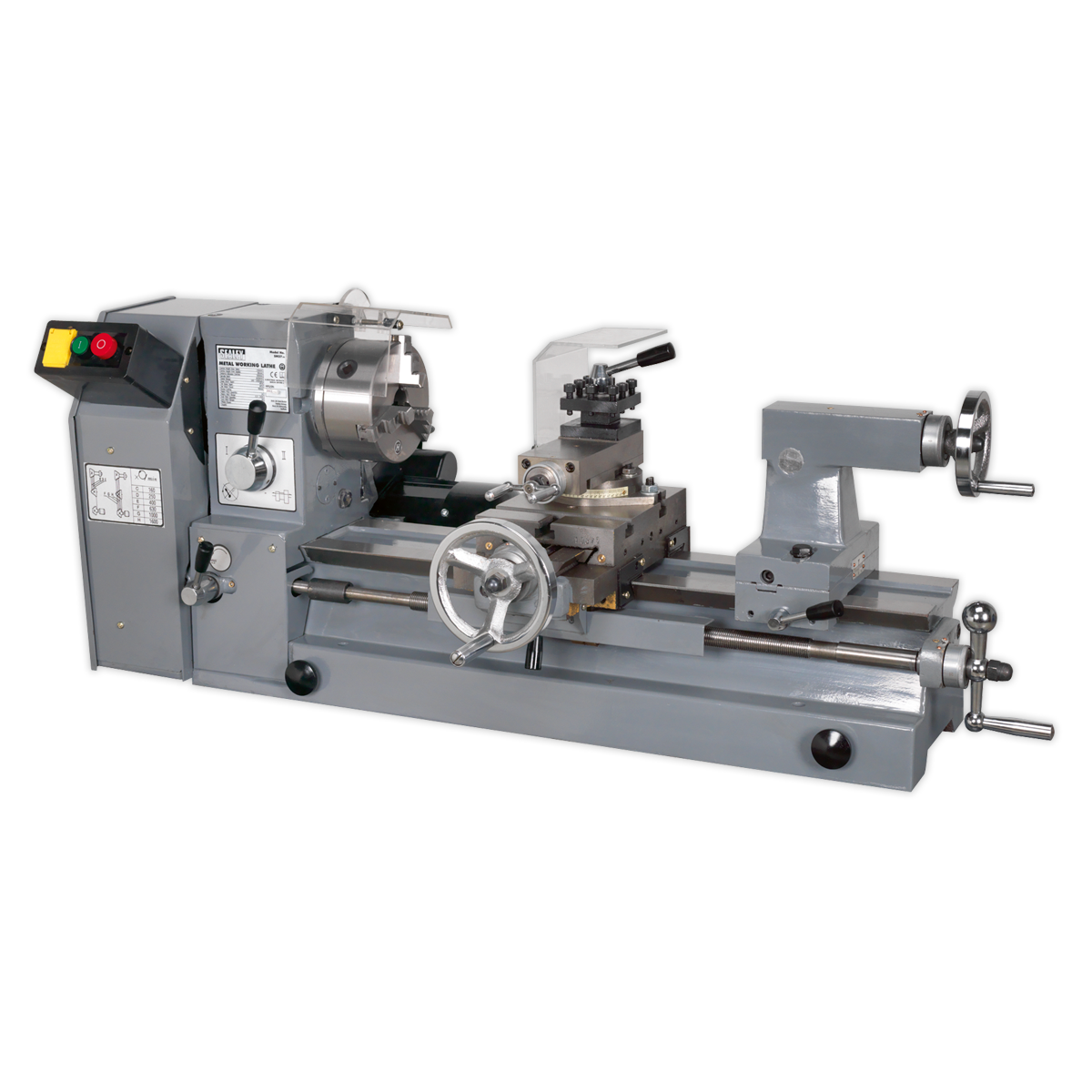 Sealey SM27 Metalworking Lathe 500mm Between Centres