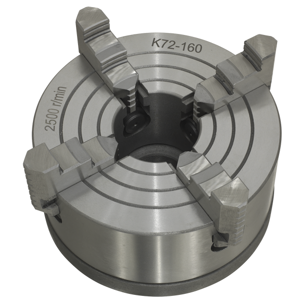 Sealey SM27FJC 4-Jaw Independent Chuck with Back Plate