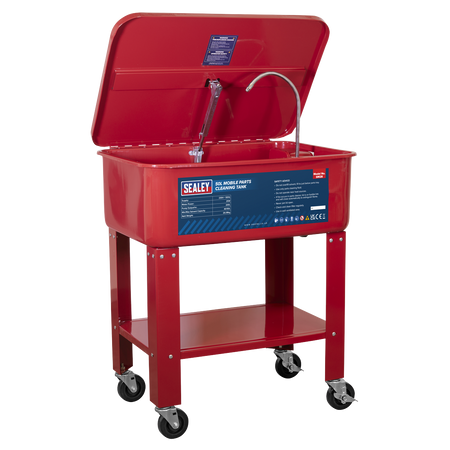 Sealey SM28 50L Mobile Parts Cleaning Tank