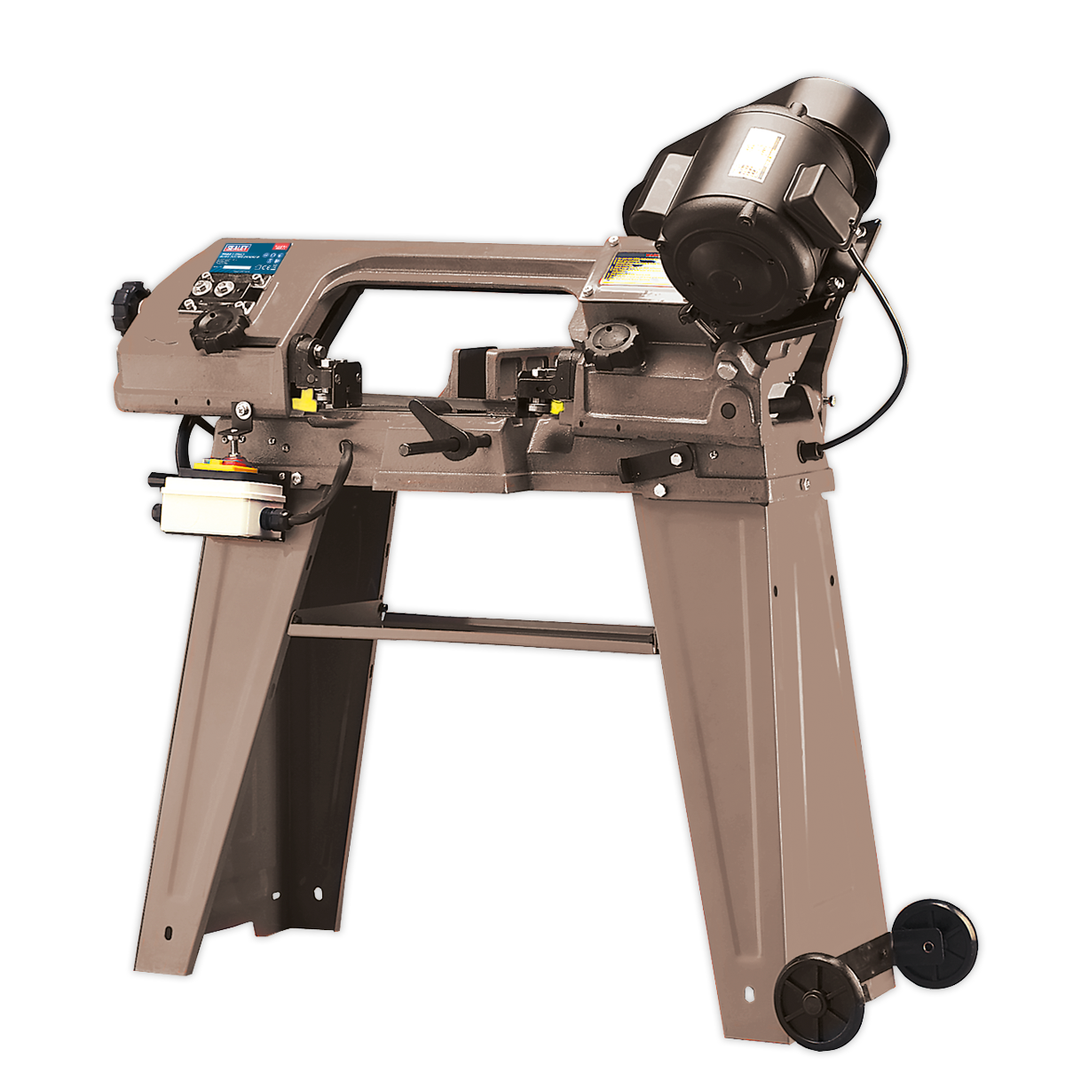 Sealey SM5 150mm 3-Speed Metal Cutting Bandsaw with Vice & Stand