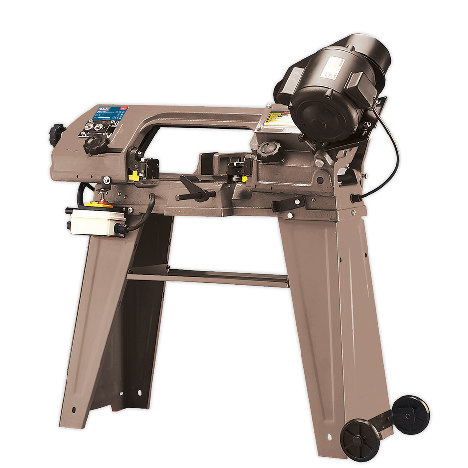 Sealey SM5 150mm 3-Speed Metal Cutting Bandsaw with Vice & Stand