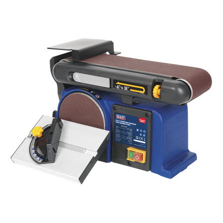 Sealey SM914 915 x 100mm Belt/Diameter 150mm Disc Sander 370W