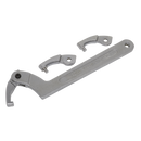 Sealey SMC2L 4pc Adjustable C Spanner - Hook & Pin Wrench Set 51-121mm