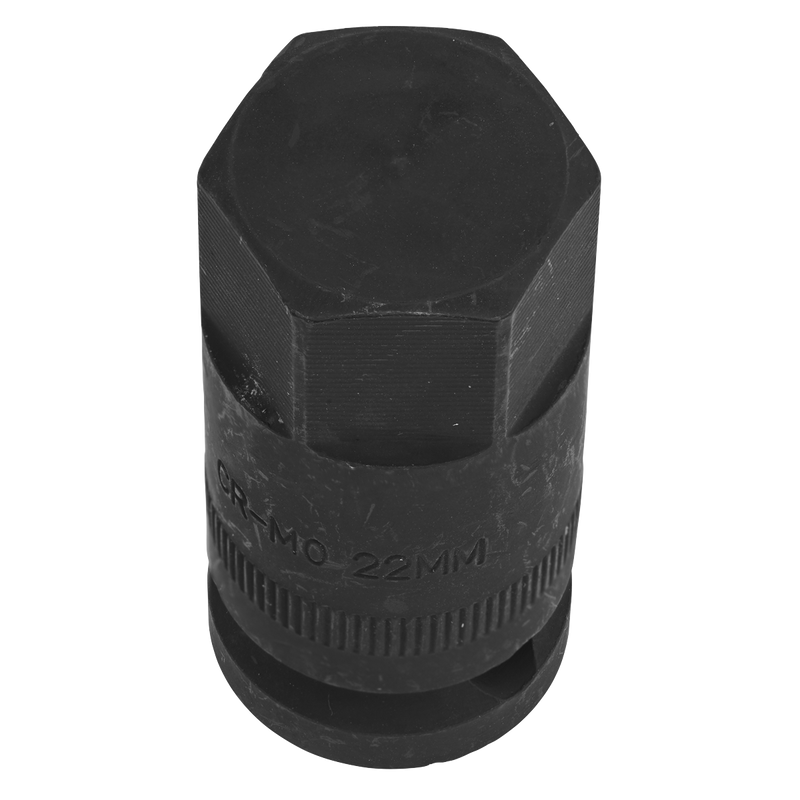 Sealey SMC36 1/2"Sq Drive Motorcycle Wheel Nut Socket H22