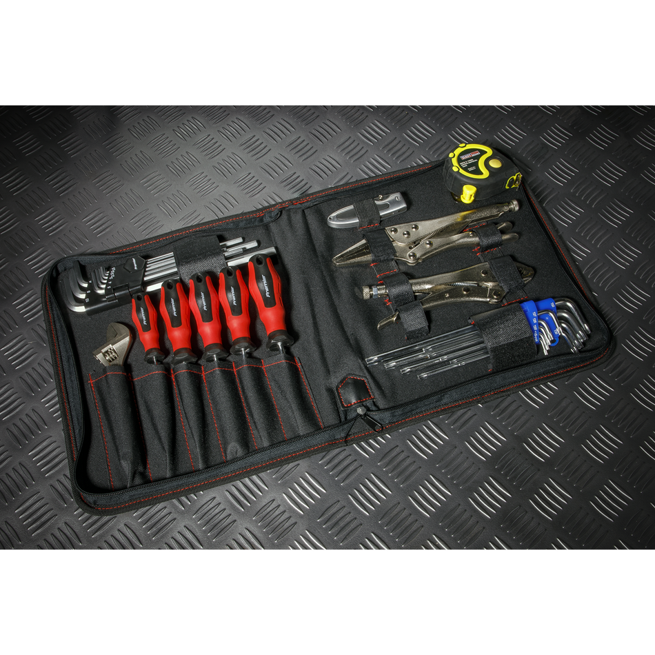 Sealey SMC43 6-Pocket Zipped Tool Pouch