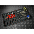 Sealey SMC43 6-Pocket Zipped Tool Pouch