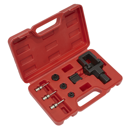 Sealey SMC4 Heavy-Duty Motorcycle Chain Splitter & Riveting Tool Set