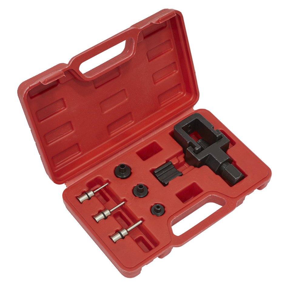 Sealey SMC4 Heavy-Duty Motorcycle Chain Splitter & Riveting Tool Set