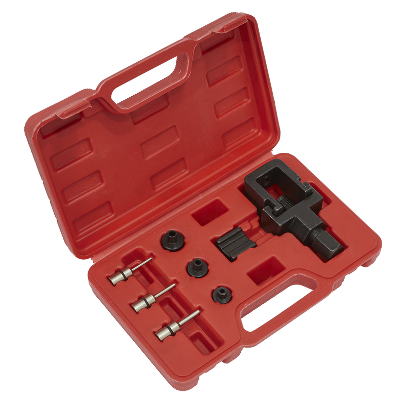Sealey SMC4 Heavy-Duty Motorcycle Chain Splitter & Riveting Tool Set